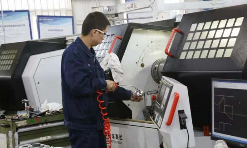 圖為航天科技第十屆職業技能競賽決賽現場。