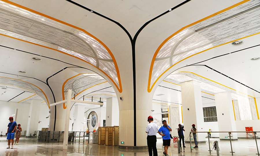 圖為新機場線北航站樓站。