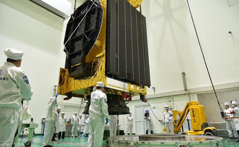 圖為中星6C衛星。