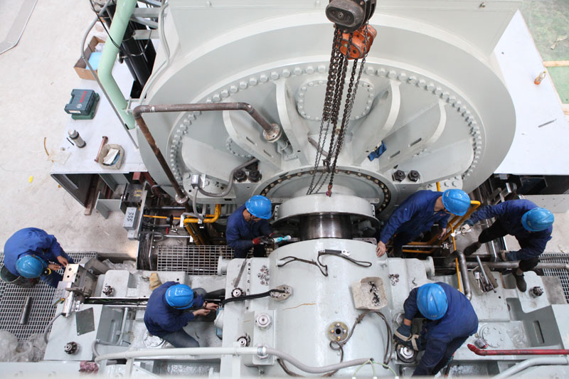 作為“晉電東輸”重要項目，項目投產運營后，預計年消耗低熱值煤400萬噸，年發電量66億千瓦時，為東部地區日益增長的用電負荷提供了堅實的能源支撐，具備良好的經濟效益、社會效益和環境保護效益。圖為項目現場。圖為項目現場。