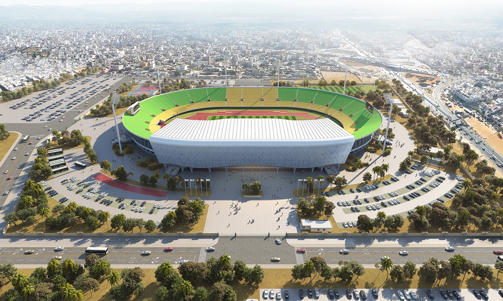 援塞內加爾4座體育場維修項目是進入新世紀以來中國在塞實施的規模最大的援助項目。建設內容包括對桑戈爾、久爾貝勒、考拉克及濟金紹爾4座體育場進行維修、升級改造。其中，桑戈爾體育場維修、改造后將成為一座功能完善、具備專業賽事條件的大型體育場，將作為塞內加爾承辦2026年世界青奧會的主場館。