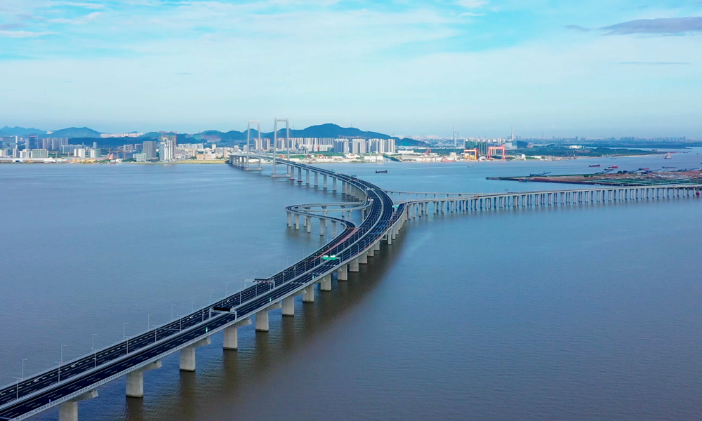 南中高速是國(guó)家高速公路網(wǎng)G2518和省高速公路網(wǎng)S78的重要組成部分，處于粵港澳大灣區(qū)核心位置，全長(zhǎng)32.4公里，由主線(xiàn)和南沙聯(lián)絡(luò)線(xiàn)組成。中鐵大橋局承建項(xiàng)目先行工程，全長(zhǎng)4.211公里，跨越洪奇瀝水道、沙仔滘、二滘?yàn)r等多條水道，施工內(nèi)容包括洪奇門(mén)特大橋、沙仔滘特大橋、二滘?yàn)r特大橋3座特大橋及相應(yīng)引橋在內(nèi)的13座橋梁，全線(xiàn)橋梁占比100%。