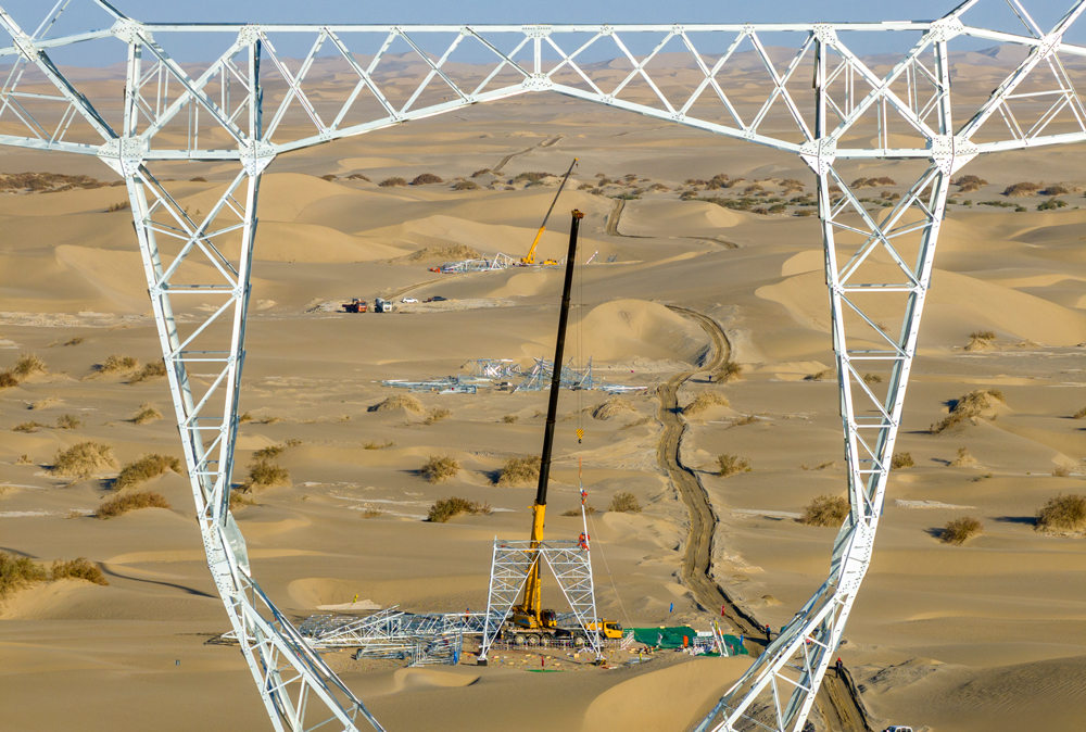 該工程是國(guó)家“十四五”電力發(fā)展規(guī)劃重點(diǎn)工程之一，也是目前國(guó)內(nèi)最大的750千伏超高壓環(huán)網(wǎng)工程——新疆塔里木環(huán)網(wǎng)的重要組成部分。