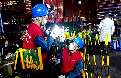 守陣地 戰疫情 保供電