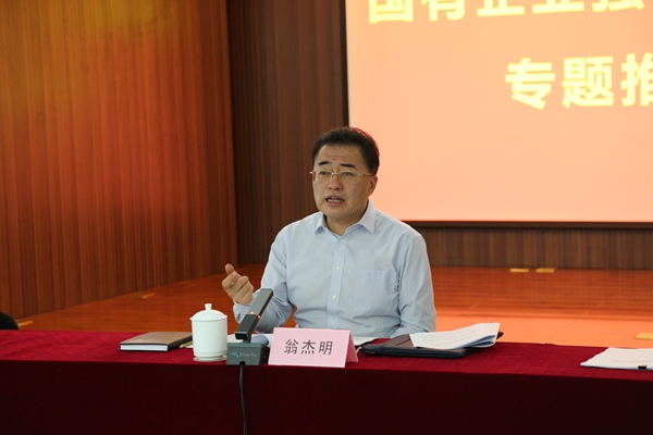 翁杰明、國資、國企、央企、國資委、副主任、企業改革、新聞宣傳