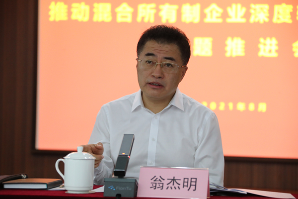 翁杰明、國資、國企、央企、國資委、副主任、企業改革、新聞宣傳